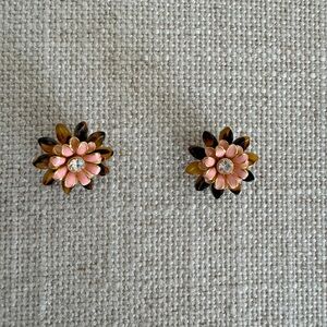 J. Crew Flower Post Earrings